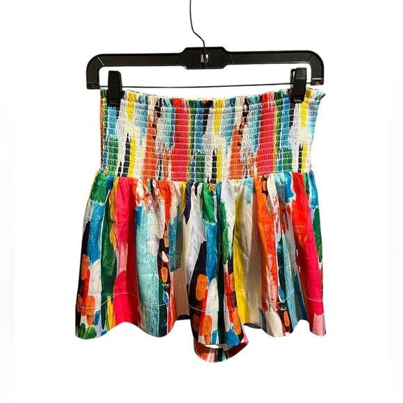 Judith March Smocked Shorts - Picture 2 of 4